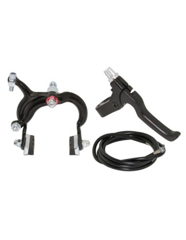 730 Rear Alloy Brake Set Black.